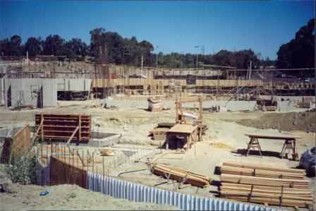 Construction of Water Wall 5